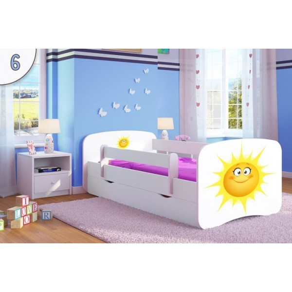 Postelja Babydreams Sonce